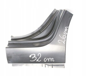 TOYOTA AYGO 2 5D B4 14- Quarter Panel rear wing fender left C-pillar 61602-0H010 616020H010
