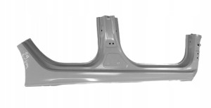 HYUNDAI I10 3 III AC3 2019-2026 próg słupek prawy 71122K7000 71122-K7000 4/5 MINIATURA