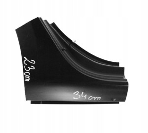 SEAT LEON 3 5F4 5F9 13-19 Quarter Panel rear wing fender right C-pillar 5F4809838 5F9809838