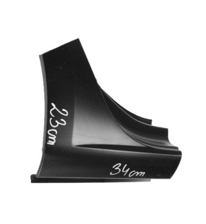 SEAT LEON 3 5F4 5F9 13-19 tylny prawy błotnik słupek C 5F4809838 5F9809838 2/3 MINIATURA
