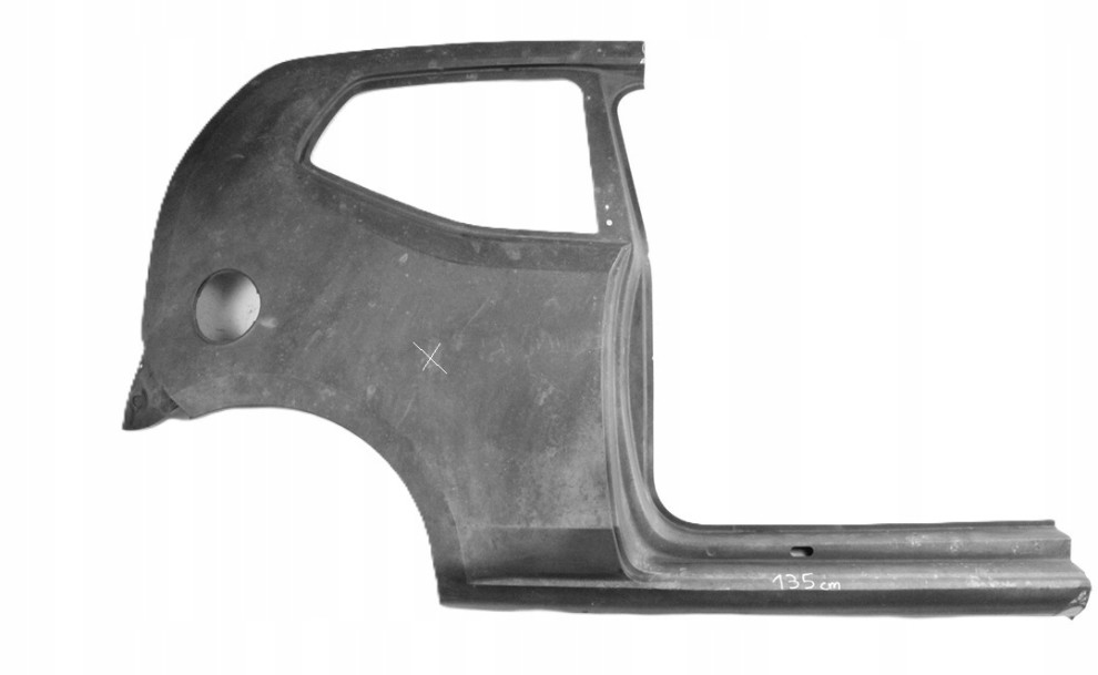 VW UP e-UP UP! 1S3 3D 2011-2024 tylny prawy błotnik 1S3809604 2/3