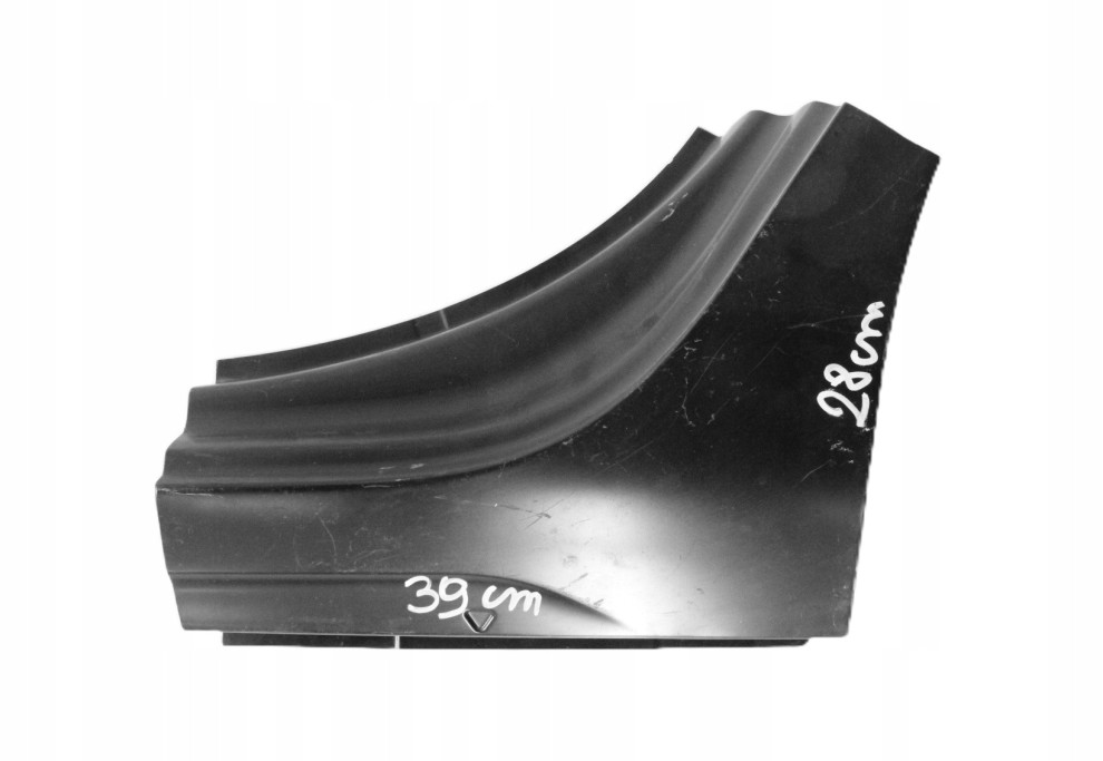 AUDI A4 S4 B9 LIFT 8W5 8W9 19-24 tylny lewy błotnik 8W9809837C 8W5809837A 1/3