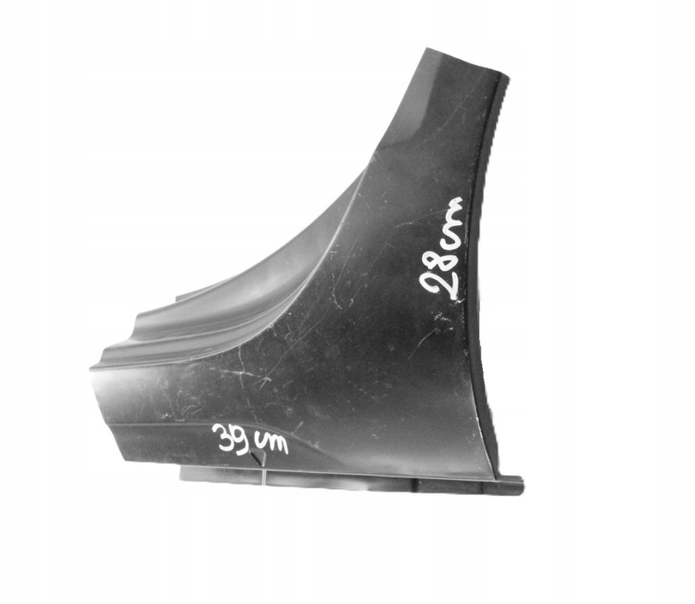 AUDI A4 S4 B9 LIFT 8W5 8W9 19-24 tylny lewy błotnik 8W9809837C 8W5809837A 2/3
