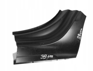 AUDI A4 S4 B9 LIFT 8W5 8W9 19-24 tylny lewy błotnik 8W9809837C 8W5809837A 3/3 MINIATURA
