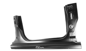SEAT IBIZA 5 V KJ1 6F0 2017-2026 próg słupek prawy 6F0809840 6F0809606C 2/3 MINIATURA
